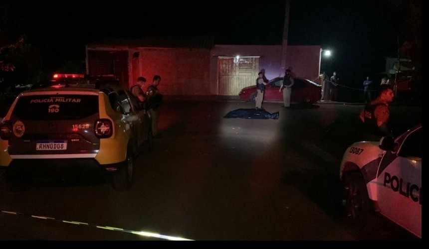 Homem é morto a tiros em Cascavel