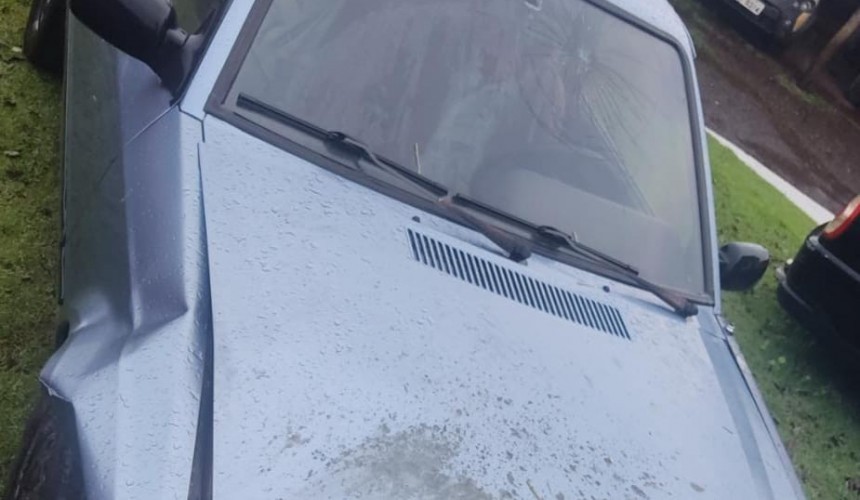 Homem é preso por embriaguez ao volante após colidir com muro de uma residência em Capitão