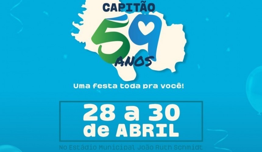 Últimos preparativos estão sendo realizados para o 59º aniversário de Capitão