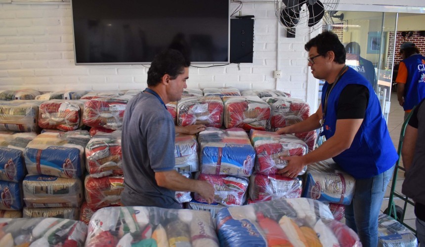 Copel entrega 94 toneladas de alimentos a instituições de educação e assistência social, Capitão foi contemplado