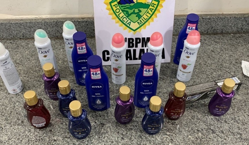 Cheiroso: homem furta R$ 344 em produtos de higiene em Cascavel
