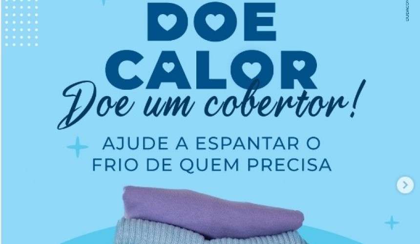 Administração Municipal de Capitão inicia a ‘Campanha do Cobertor’