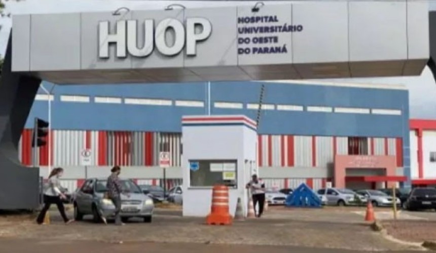 Bebê de 30 dias é internada com sinais de agressão no HU em Cascavel