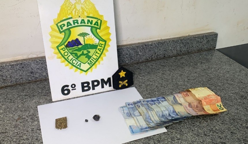 Adolescente de 16 anos é apreendido com drogas em Cascavel