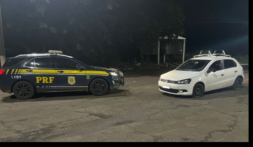 Veículo com mais de R$ 60 mil em débitos é apreendido pela PRF na BR 277