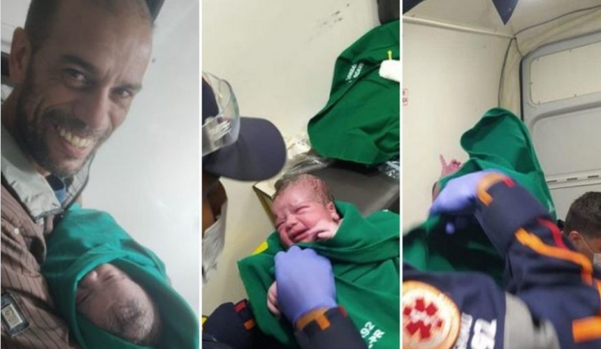 Bebê nasce às margens da BR-369 durante deslocamento ao HU de Cascavel