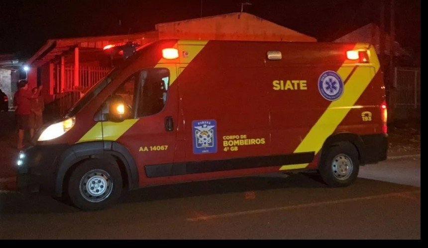 Ao separar briga de casal, homem é esfaqueado nas costas e no tórax em Cascavel