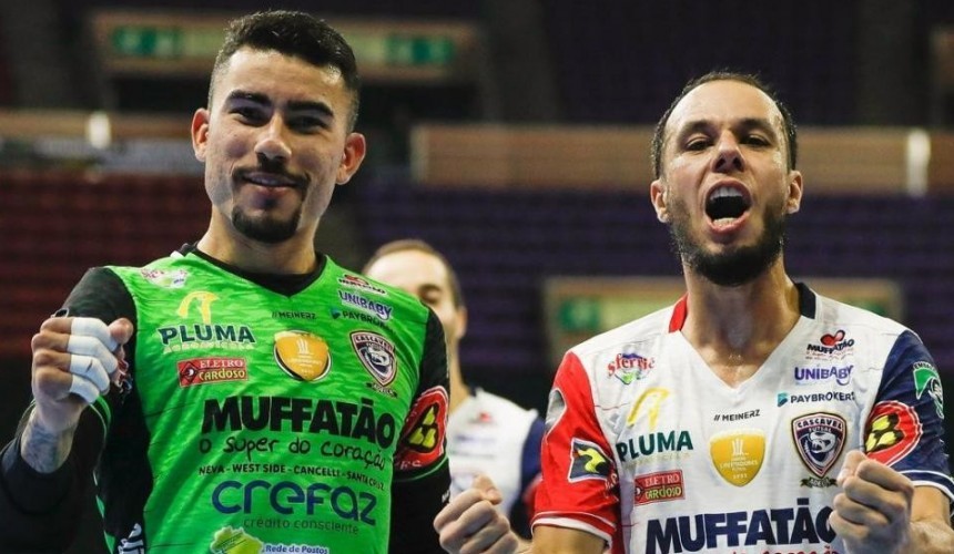 Cascavel Futsal e Boca do Equador disputam uma vaga na final da Libertadores