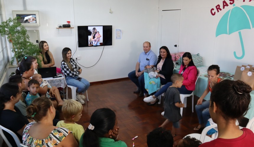 Grupo do Primeira Infância Unir e Brincar teve encerramento nesta quinta-feira em Capitão