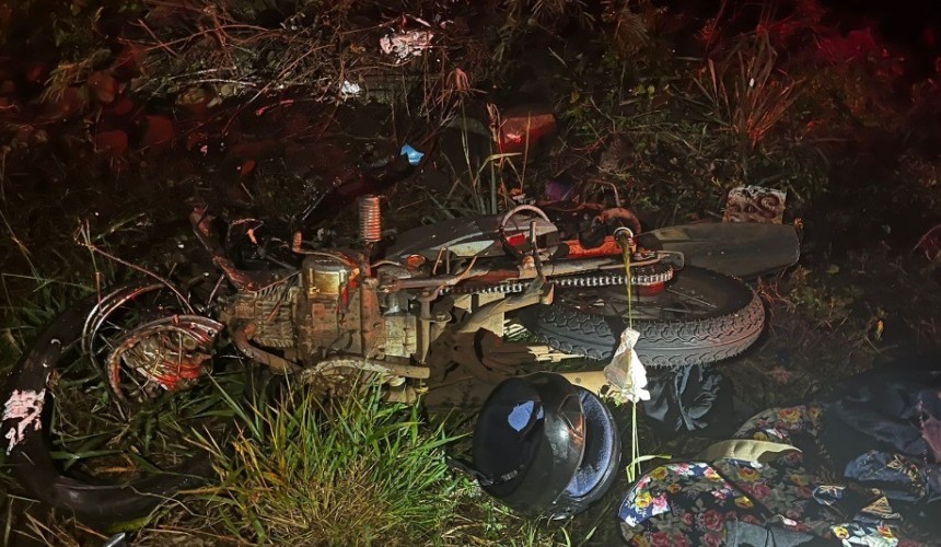 Jovens morrem após grave acidente na PR 495 em Medianeira