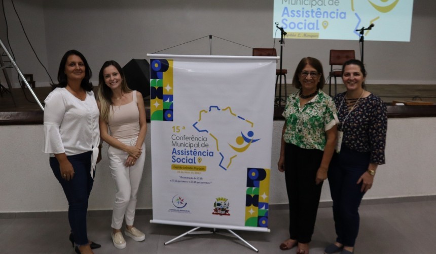Realizada a 15ª Conferência Municipal da Assistência Social de Capitão