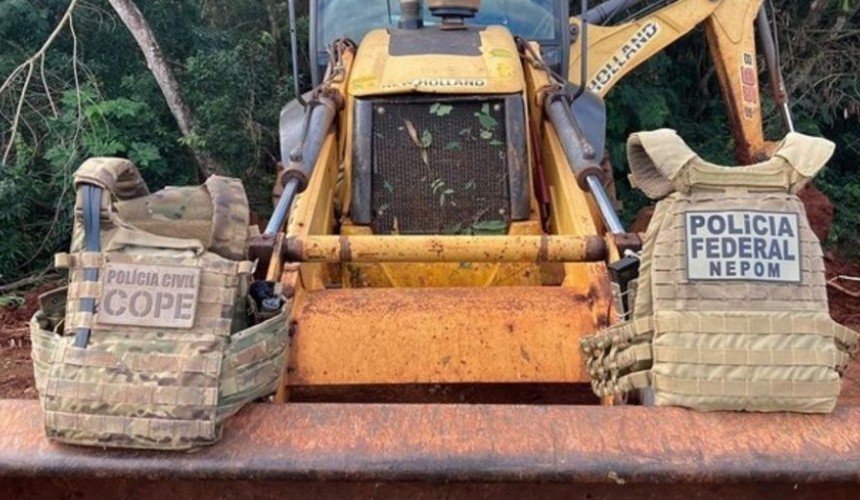 Polícia fecha portos clandestinos em Santa Helena