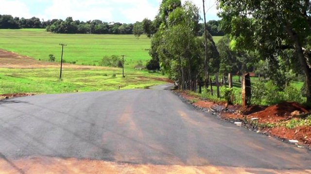 Iniciam as obras da PR 471 em Três Barras do Paraná