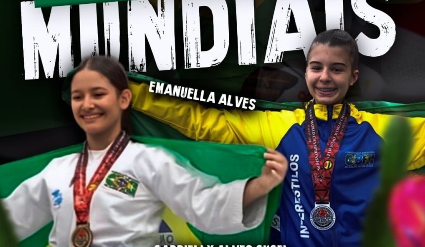 Atletas de Capitão se consagram campeãs do campeonato mundial de Karate em Monterrey no México