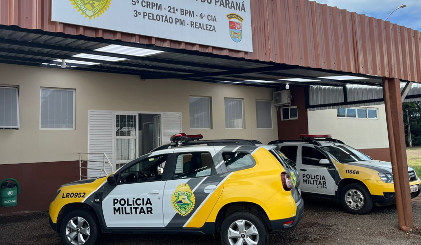 Polícia Militar cumpre dois mandados de prisão em Realeza