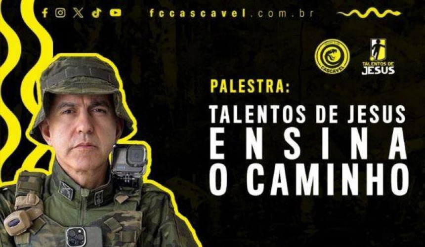 Projeto Talentos de Jesus convida pais de atletas para palestra motivacional com Major da Polícia Militar em Capitão