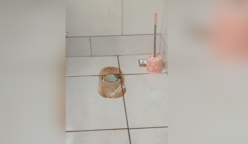 Vaso sanitário é furtado do santuário em Boa Vista da Aparecida