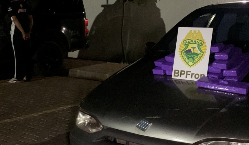 Homem é preso transportando maconha na BR-163, em Santa Lúcia