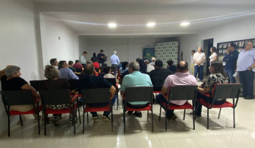EPR Iguaçu realiza reunião em Capitão e confirma início dos trabalhos na BR-163 que passa por Capitão