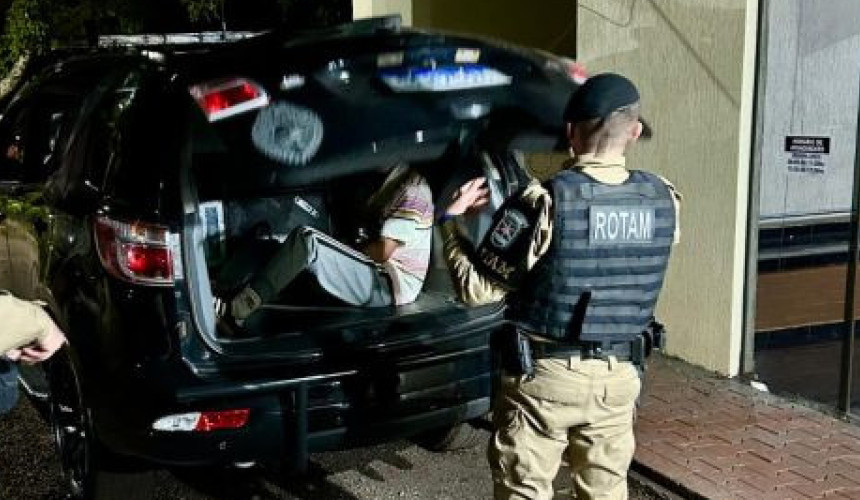 Condenado por tráfico é detido pela Rotam em Capitão