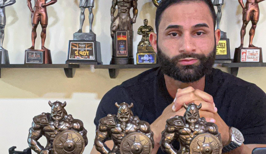 Atletas de Capitão brilham em campeonato de fisiculturismo na cidade de Umuarama