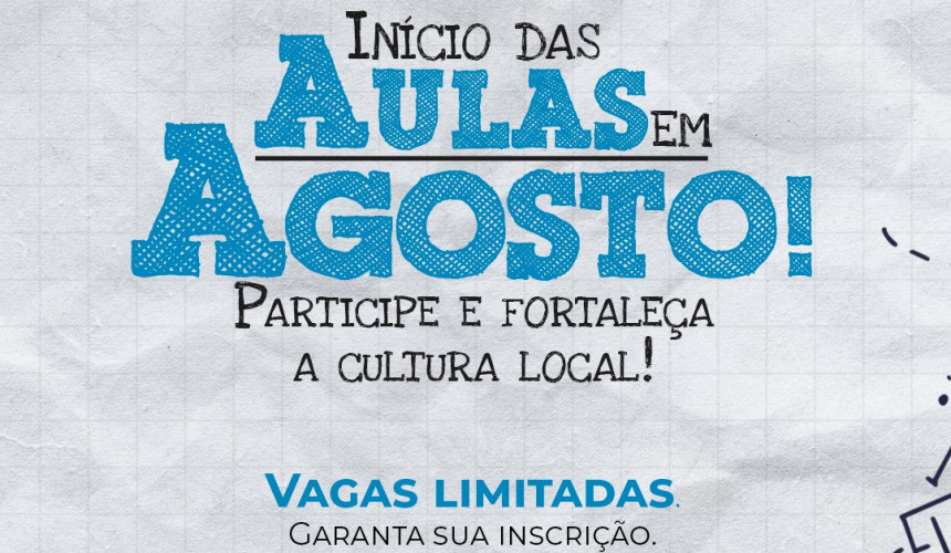 Capitão oferece oficinas culturais gratuitas nos distritos de Alto Alegre e Bom Jesus