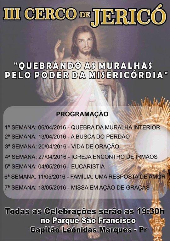 Começa hoje o 3º Cerco de Jericó em Capitão 