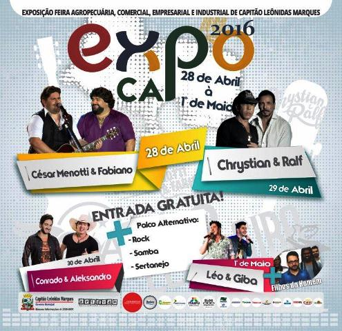 Faltando poucos dias para a Expocap 2016