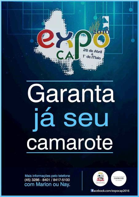 Camatore Expocap- Garanta o seu