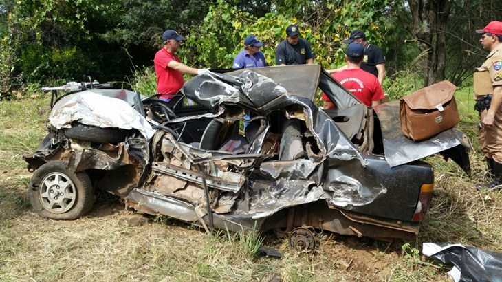 Homem de 70 anos morre em acidente na PR-281 entre Salto do Lontra e Santa Izabel do Oeste