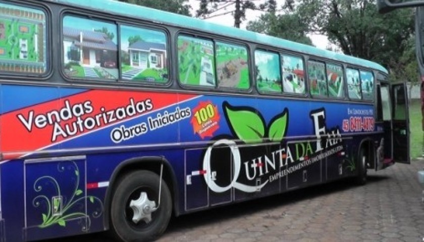 Ônibus é apreendido pela polícia em Lindoeste