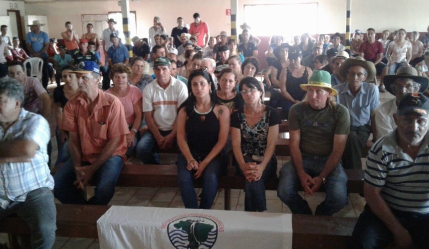 Agricultores realizam assembléia e não aprovam proposta do Consórcio Baixo Iguaçu
