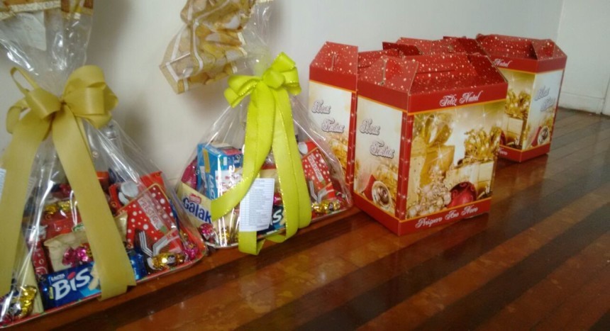 Sorteadas as cestas natalinas da Campanha Natal Solidário da Interativa e do Rotary