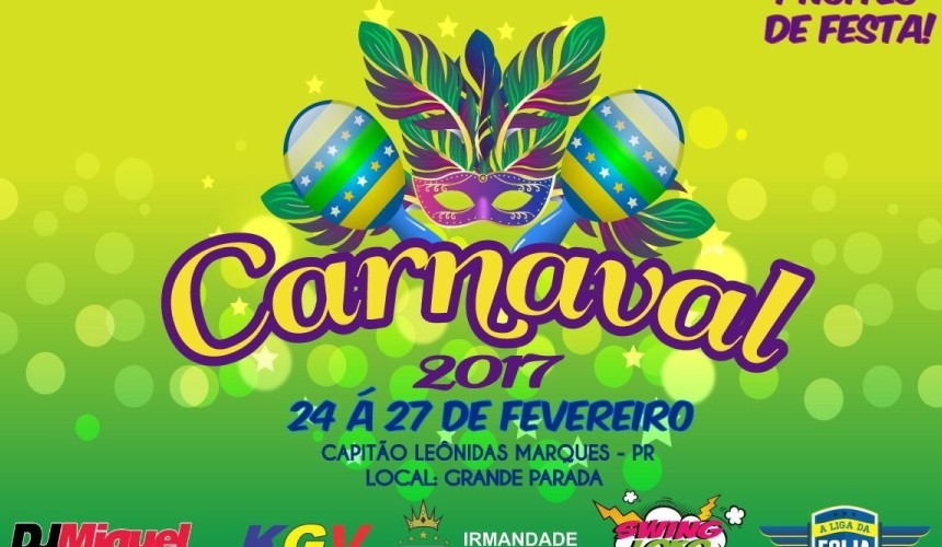 Carnaval 2017 em Capitão: parte da renda será doada para o Hospital Nossa Senhora Aparecida