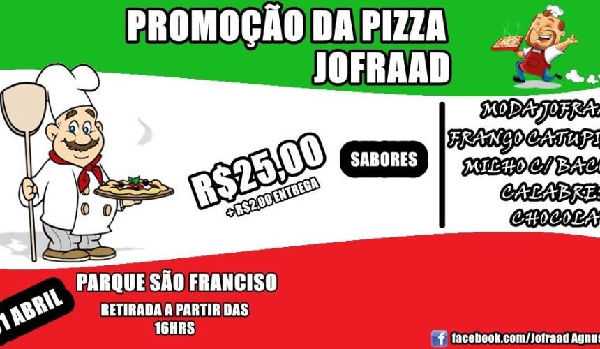 Grupo de jovens  de Capitão realiza venda de pizzas para viajar a Aparecida do Norte