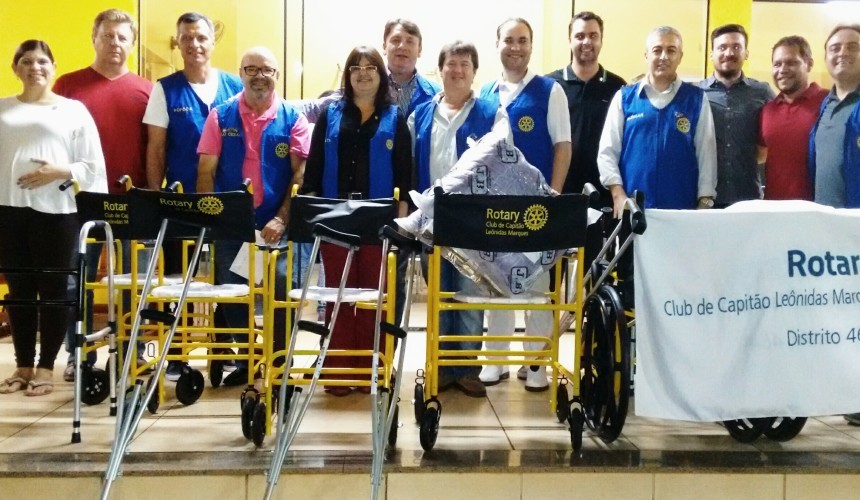 Rotary Club de Capitão lança Projeto do Banco Ortopédico