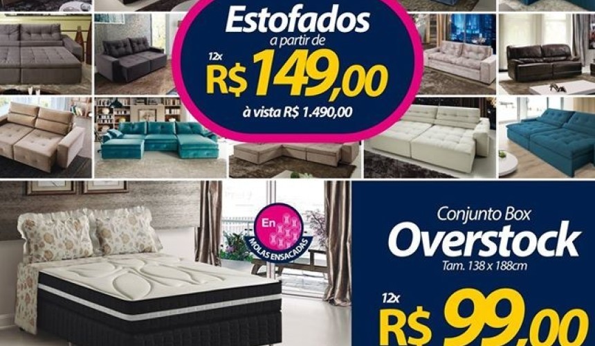 Começou hoje o Mega Feirão Anjos Colchões e Estofados em Capitão