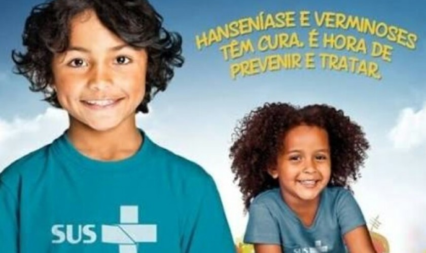 Secretaria de Saúde de Boa Vista faz campanha contra a hanseníase e verminoses