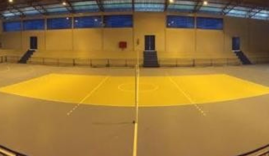 Lindoeste reinaugura ginásio nesta segunda