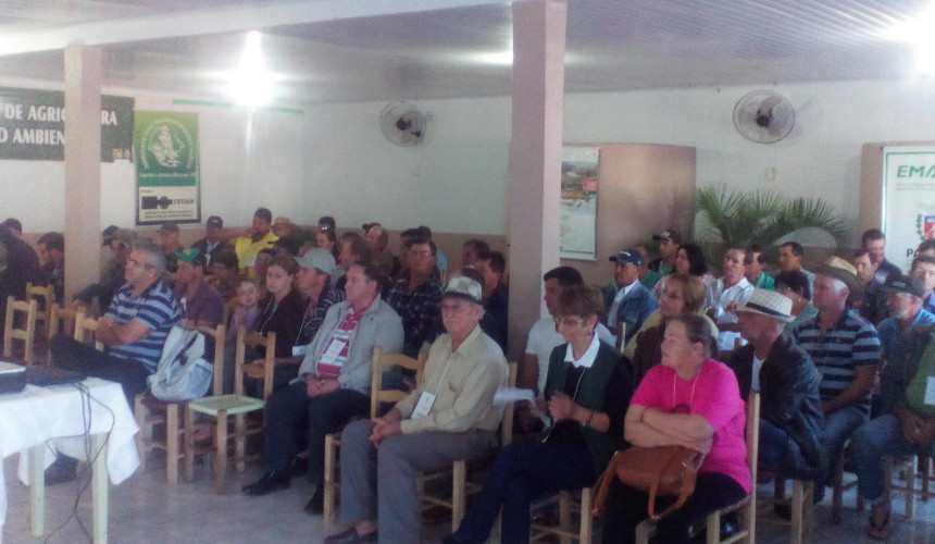 Realizada conferencia da agricultura em Capitão Leônidas Marques