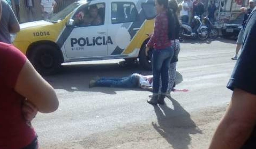 Quedas - Homem é morto por vários tiros no centro da cidade