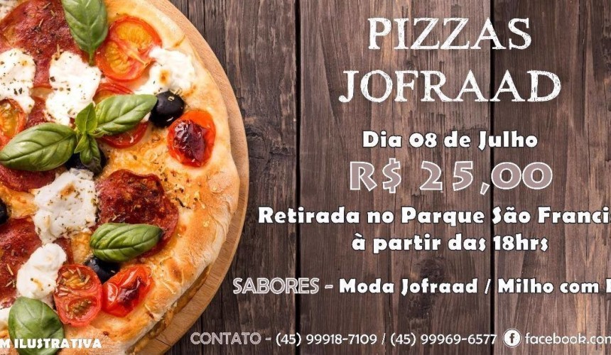 Capitão: Grupo de jovens realiza amanhã venda de pizza para custear viagem