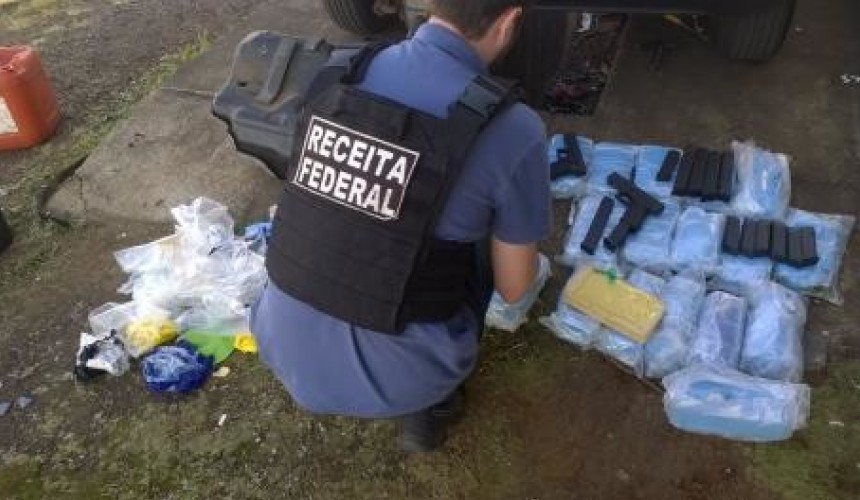 Receita Federal faz apreensão na rodovia BR-163