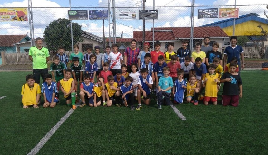 ​Escolinha Craques do Amanhã continua atividades em Nova Prata do Iguaçu