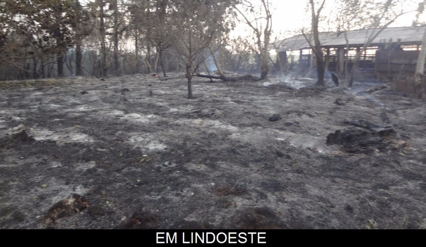 Defesa Civil de Capitão controlou dois incêndios no domingo