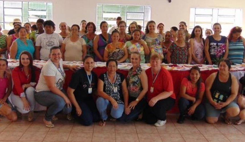 Encerramento do curso de pintura e bordado conta com atividades diferenciadas em Boa Vista da Aparecida