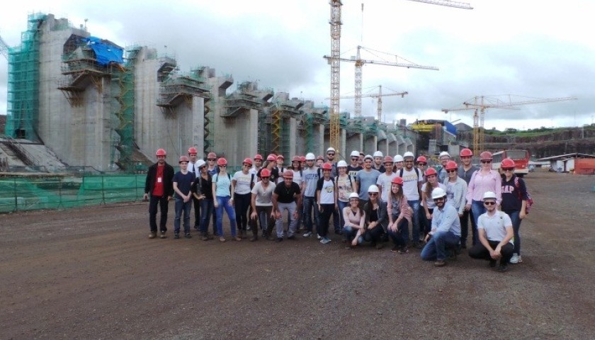 Usina Baixo Iguaçu amplia agenda para a comunidade local conhecer o canteiro de obras
