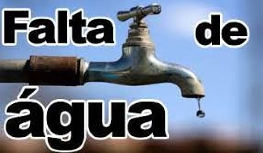 Capitão: Regiões dos bairros Santa Rita e Santa Maria  ficarão sem água amanhã