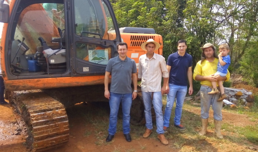 Patrulha do ProCaxias prevê a construção de 20 açudes em Boa Esperança do Iguaçu