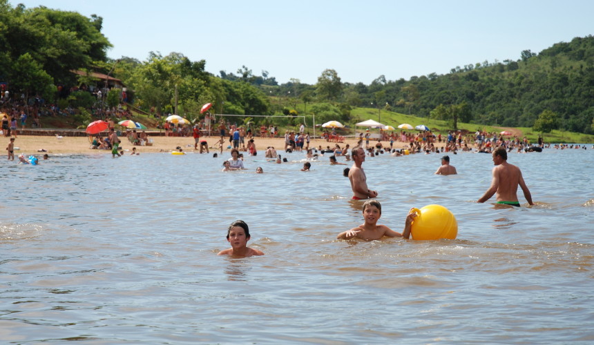 Praia Municipal de Nova Prata do Iguaçu abre temporada dia 30 de setembro